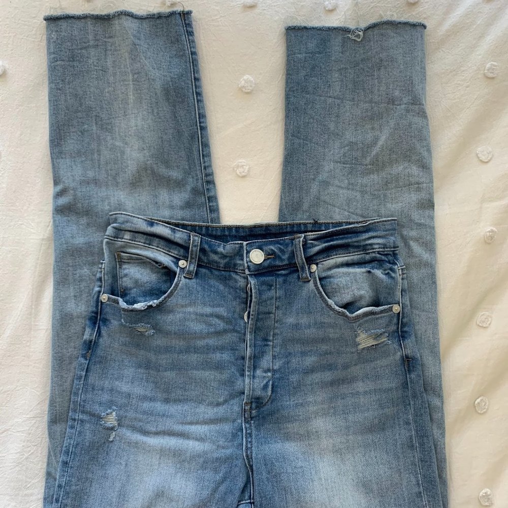 Blank NYC The Baxter Ribcage High Wasted Straight Leg Mom Jeans - Picture 3 of 3
